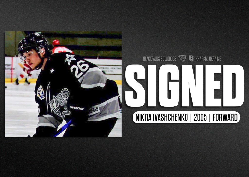 Nikita Ivashchenko Signs with Bulldogs - Blackfalds Bulldogs
